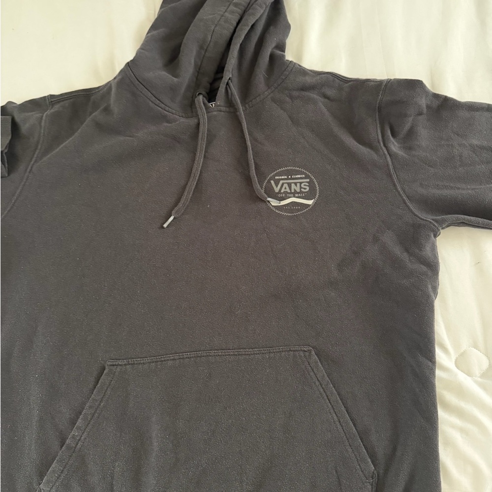 Vans Men's Charcoal Hoodie Sweater